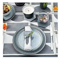 Denby Studio Grey Coupe Dinner Plate Set (Set of 4)