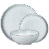 Denby White Speckle 12 Piece Dinner Set