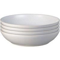 Denby Elements Stone White Set of 4 Pasta Bowls