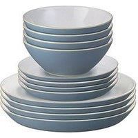 Denby Impression 12-Piece Tableware Set In Blue