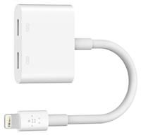 BELKIN LIGHTNING AUDIO + CHARGE ROCKSTAR ADAPTER FOR IPHONE & IPAD BRAND NEW