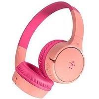 Belkin SoundForm Mini On-Ear Wireless Headphones - Pink