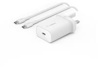 Belkin 25W USBC Wall Charger  White
