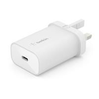 Belkin BoostCharge 25W Wall Chargers with PPS (USB-C Power Delivery, Fast Charger for iPhone, Samsung, Galaxy Tab, iPad and more)