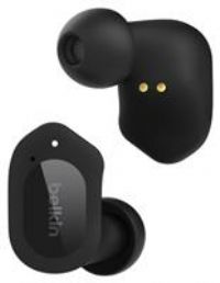 Belkin Soundform Play True Wireless Earbuds, Black