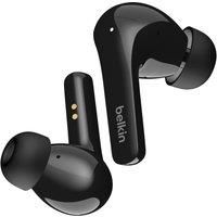 Belkin SOUNDFORM Flow True Wireless Earbuds with Active Noise Cancellation, Bluetooth Earphones with Wireless Charging, IPX5 Sweat and Water Resistant, 31H Play Time, for iPhone, Galaxy, Pixel - White