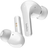 Belkin SOUNDFORM Flow True Wireless Earbuds with Active Noise Cancellation, Bluetooth Earphones with Wireless Charging, IPX5 Sweat and Water Resistant, 31H Play Time, for iPhone, Galaxy, Pixel - Black