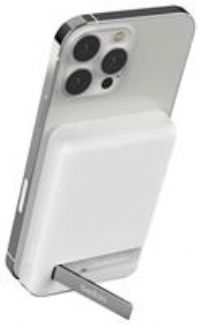 Belkin 5000mAh MagSafe Portable Power Bank Stand - White