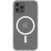 Belkin MagSafe compatible iPhone 14 Plus Case, clear magnetic iPhone 14 case with built-in magnets and raised edge bumper for camera protection, compatible with MagSafe wireless charging