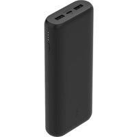 Belkin BoostCharge 3-Port Compact Power Bank 20K with PD 20W, Portable Charger for iPhone 15, 14, 13, 12, AirPods, Samsung Galaxy, Pixel and More, Travel-Friendly Design with 12in USB-C to USB-C Cable