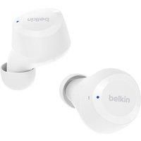 Belkin SoundForm Bolt True Wireless Earbuds, Wireless earphones with up to 28H of battery life and Mono Mode, IPX4 sweat and water resistance, Bluetooth headphones with mic for iPhone, Galaxy and more