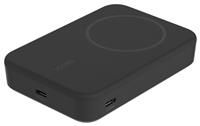 Belkin BoostCharge Pro Wireless Power Bank 10000mAh with Qi2, MagSafe Compatible Portable Charger + Built-in Pop-up Kickstand - For iPhone 16, 16 Plus, 16 Pro, 16 Pro Max, iPhone 15, and More - Black