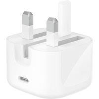 Belkin BoostCharge Compact Wall Charger 30W, Travel-friendly USB-C Power Delivery Fast Charging for Apple iPhone, Samsung Galaxy, iPad, AirPods, Tablet & More with USB-C to Lightning Cable - White