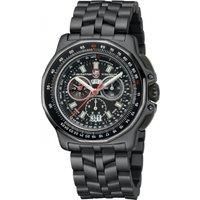 Luminox Men's 44mm F-22 Raptor Swiss Made Sapphire Crystal Titanium Band Watch