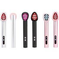7-Color Led Therapy Wand - Silver, Pink & Black