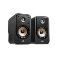 POLK AUDIO Signature Elite ES20 High-Resolution Bookshelf Speakers Home Theater, Stereo Speakers, HiFi Speaker, Hi-Res Certified, Compatible With Dolby Atmos And DTS: X (Pair Of 2) - Black