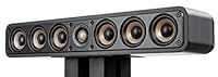 Polk Audio Signature Elite ES35 Center Speaker, Slim, High-Resolution Center Speaker, Hi-Res Certified, Dolby Atmos And DTS: X Compatible (One Piece) - Black