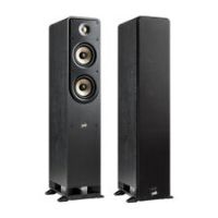 POLK AUDIO Signature Elite ES50 High-Resolution HiFi Floorstanding Speaker for Home Cinema, Compatible with Dolby Atmos and DTS: X (One Piece), Black, 22.86 x 27.94 x 93.98 cm, 14.51 Kilograms