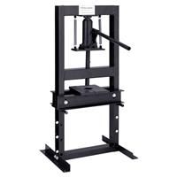 (Black) 6 ton Heavy Floor Hydraulic Bench Press Workshop Garage Standing Press Machines