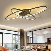 90CM Oval LED Chandelier Ceiling Light , Dimmable