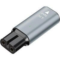 LISI 4.3V Type-C Shaver Adapter Charging Converter for Philips One Blade QP2520 QP2620 QP2515 QP2510