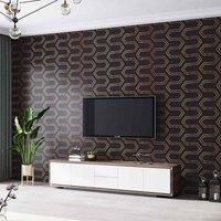 Garden Sanctuary 120Cm X 40Cm Pre-pasted Geometric Wallpaper