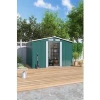 Outdoor Metal Garden Tool Storage Shed