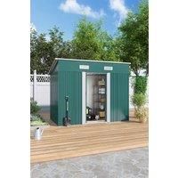 Outdoor Compact Metal Patio Storage Tool Shed