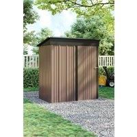 Outdoor Garden Galvanized Steel Lockable Apex Metal Shed