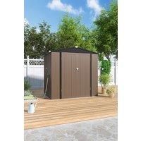Large Galvanized Steel Lockable Apex Metal Storage Shed