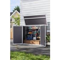 Outdoor Garden Bicycle Tool Storage Shed