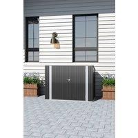 Outdoor Steel Trash Can Bicycle Storage Shed