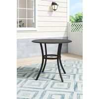 Outdoor Garden Metal Slatted Coffee Table