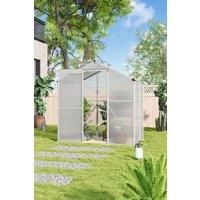 Polycarbonate Aluminium Garden Greenhouse with Window