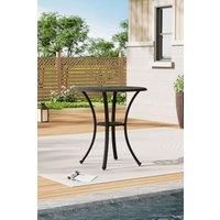Round Cast Aluminum Outdoor Garden Dining Table