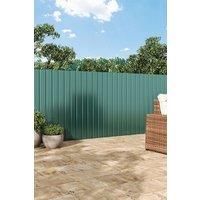 12Pcs Green Steel Corrugated Panels Roof Sheets