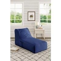 Comfy Indoor Lounger Sleeper Chair with Side Pockets