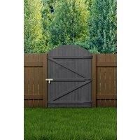 Wooden Arch Top Semi Braced Strong Garden Gate