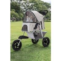 Foldable Pet Stroller for Cats and Dogs