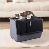Large Covered Cat Litter Box