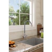 G1/2 Flexible Silicone Dual-Handle Mixer Tap Kitchen Faucet
