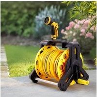 25m Outdoor Garden Portable Watering Hose Reel Set