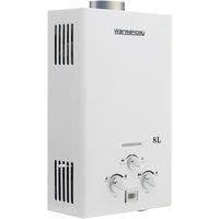 8L Gas Water Heater with Digital Display Multi-Protection