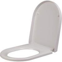 Soft Close D-Shape Toilet Seat