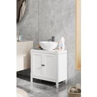 Double-door U-Shaped Bathroom Under Sink Cabinet
