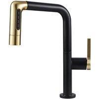 Pull-out Sprayer Retractable Kitchen Mixer Faucet with 5 Modes