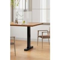 71cm/27.95 inch 2Pcs Black I-shaped Anti-Slip Metal Table Legs Furniture Replacement Legs for DiningTable, Desks and Workbenches