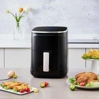 4.7L Air Fryer with Smart Touch Display with Smart Touch Buttons Timing Function Lower Power