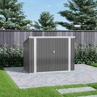 Garden Sanctuary 6 X 4Fts Recycle Enclose Bin Storage Shed, Grey