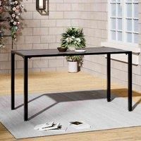 Garden Sanctuary 150Cm Width Rectangular Garden Dining Table With Parasol Hole